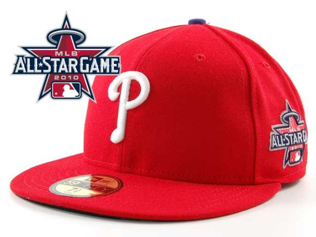 Philadelphia Phillies 2010 MLB All Star Fitted Hat Sf18